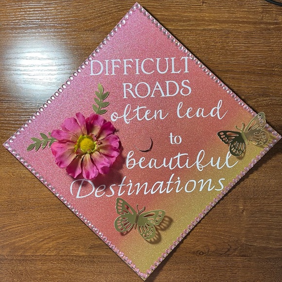 Handmade Graduation Cap Topper Destinations